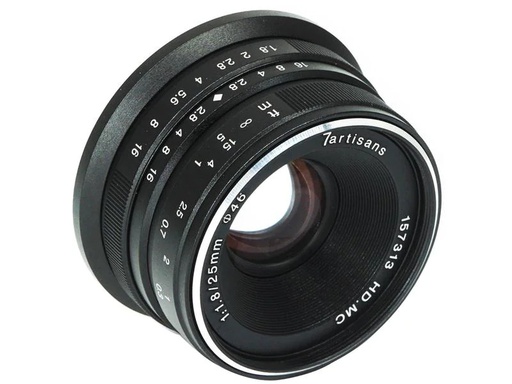 [90263707 1210993] 7Artisans Festbrennweite 25mm F/1.8 – Sony E-Mount