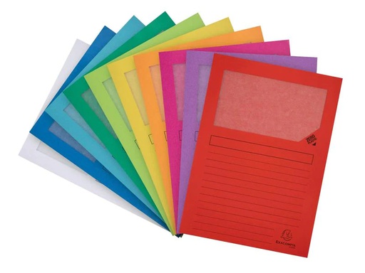 [90263862 1450549] Exacompta Sichthülle Forever Assortiert, 10 Stück
