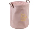 diaqua® Wäschekorb  Words 59 l, Rosa