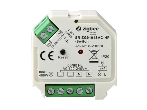 [90264138 921105] Sunricher Funk-Schaltaktor ZigBee 3.0 400 W