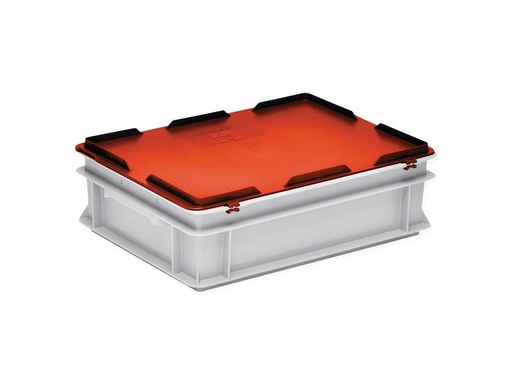 [90264284 1407132] Utz Scharnierdeckel RAKO 400 x 300 mm, Rot