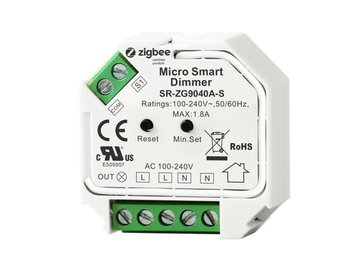 [90264345 1079049] Sunricher Funk-Dimmaktor ZigBee 3.0 400 W RC Single Line