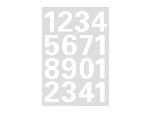 [90264555 1397052] Herma Stickers Nummer-Etiketten 25 mm 0-9 wetterfest, 32 Sticker