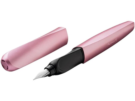 [90045682 1064885] Pelikan Füllfederhalter Twist Metallic Medium (M), Rosa