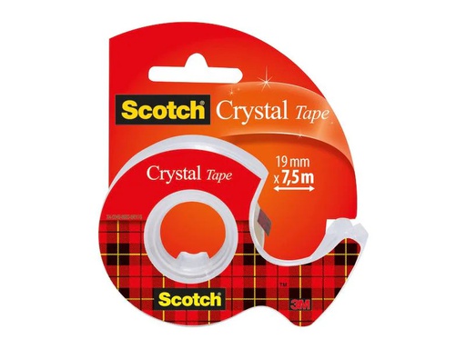 [90264594 1404017] Scotch Handabroller Crystal 19 mm x 15 m