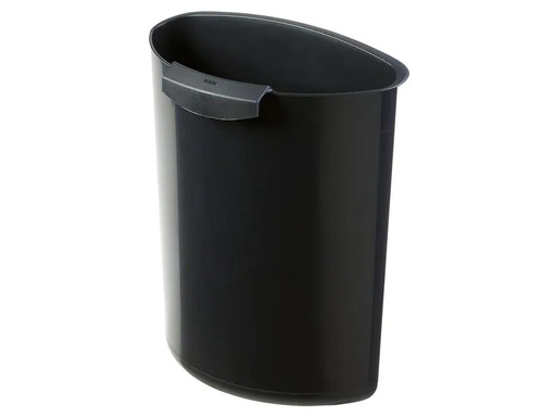 [90264716 1391942] HAN Papierkorb Moon 6 l, 5-teilig, Schwarz