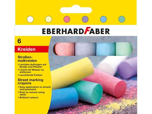 [90045713 1102055] Eberhard Faber Strassenmalkreide 6 Stück