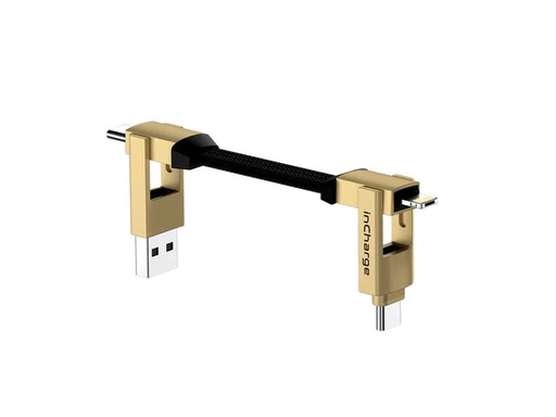 [90264901 1464649] RollingSquare inCharge 6, 6in1, USB-A/-C, Micro-USB, Lightning 0.07 m