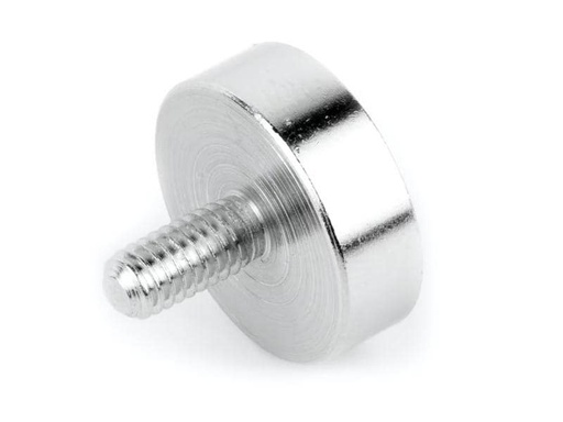 [90264959 1459232] supermagnete Haftmagnet mit Gewindzapfen Ø 1.6 cm, 10 Stück