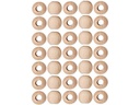 lalana Holzperlen mit Grossloch 10 mm, 35 Stück