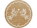 Woodies Stempel Täubchen 1 Stück