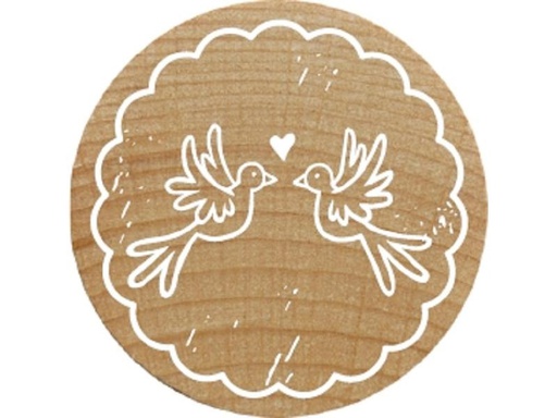 [90265010 1466128] Woodies Stempel Täubchen 1 Stück