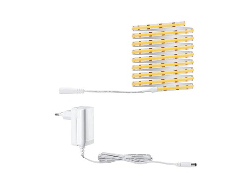 [90265182 1473790] Paulmann LED-Stripe SimpLED Strip Set COB, 3000 K, 3 m, Weiss