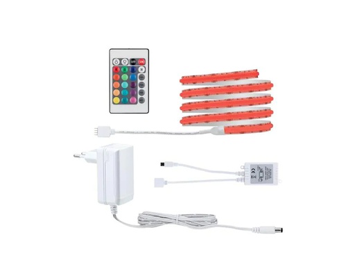 [90265192 1473791] Paulmann LED-Stripe SimpLed Strip Set COB, RGB, 1.5 m, Weiss
