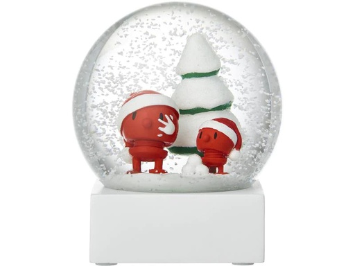 [90265259 1464792] Hoptimist Schneekugel Bumble Santa L 11.5 cm, Glas