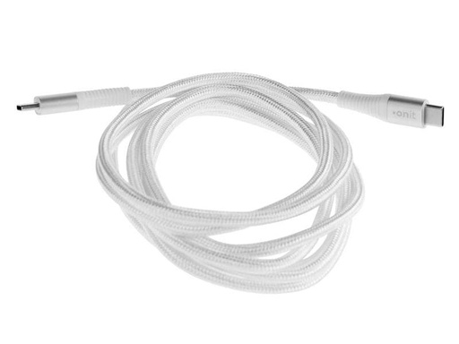 [90265308 1405761] onit USB 3.0-Kabel USB C - USB C 2 m, Weiss