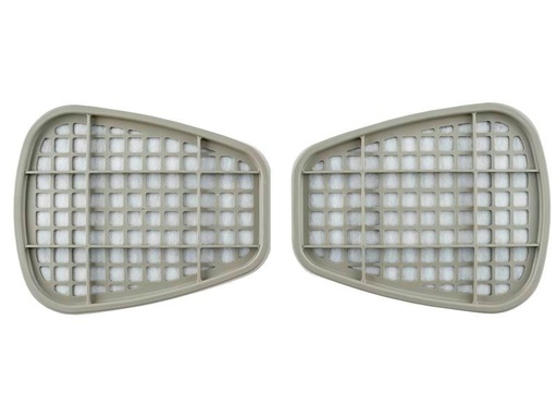 [90265326 1446280] 3M Ersatzfilter 6055 A2 für Serie 6000 &amp; 7000, 1 Paar