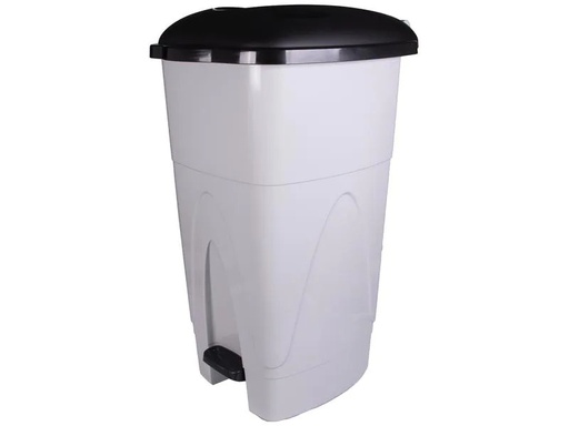 [90265374 1470172] Edi Clean Treteimer Kick 110 l, Grau/Schwarz