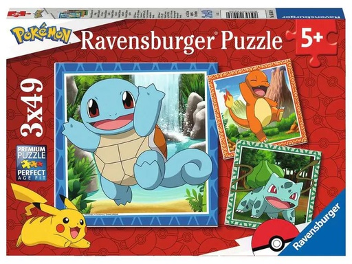 [90265571 1468682] Ravensburger Puzzle Glumanda, Bisasam und Schiggy