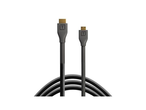 [90265575 1450728] Tether Tools Kabel TetherPro HDMI Mini zu HDMI 2.0, 1 m Schwarz