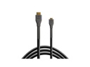 Tether Tools Kabel TetherPro HDMI Micro zu HDMI 2.0, 3 m Schwarz