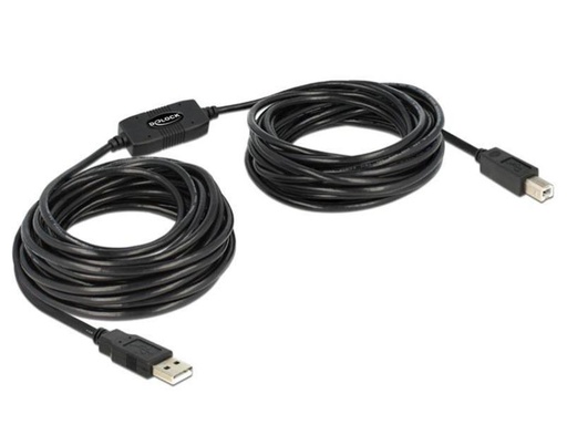 [90004557 323969] Delock USB 2.0-Kabel  USB A - USB B 11 m