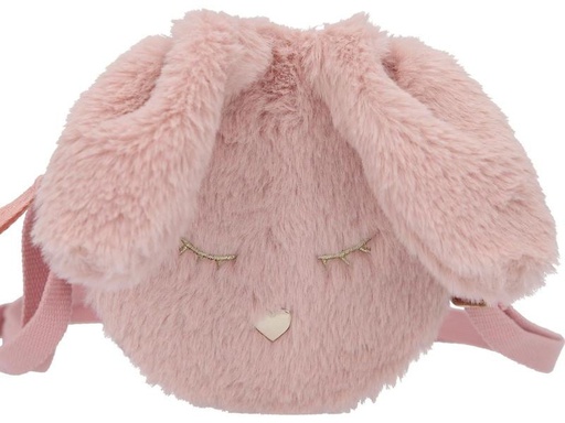 [90265704 1388808] Depesche Kindergartentasche Hase Mimi 3 x 14.5 cm, mit Fell