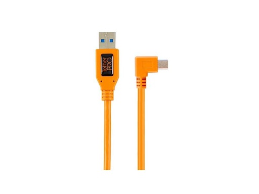 [90265710 1450686] Tether Tools Kabel TetherPro USB 2.0 zu USB 2.0 Mini-B 5-Pin, 0.5 m Org