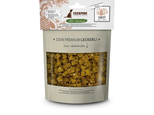 [90265742 1475062] Escapure Leckerli Vegi Obst Keks, 150 g