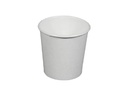 Haushaltsware Einweg-Kaffeebecher 100 ml, 100 Stück, Weiss