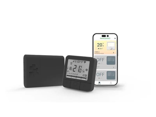 [90265805 1482903] INNGENSO Digitaler Thermostat IT WiFi schwarz