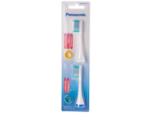 [90045821 570438] Panasonic Zahnbürstenkopf WEW0936W830 2 Stück