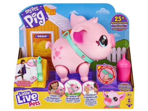 [90265865 1481079] moose Spielzeugfigur Little Live Pets Schwein