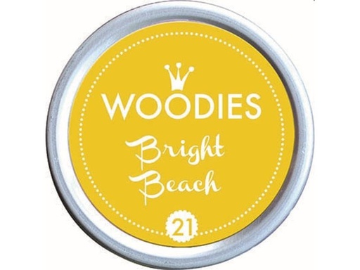 [90266021 1466145] Woodies Stempelkissen 35 mm Bright Beach, 1 Stück