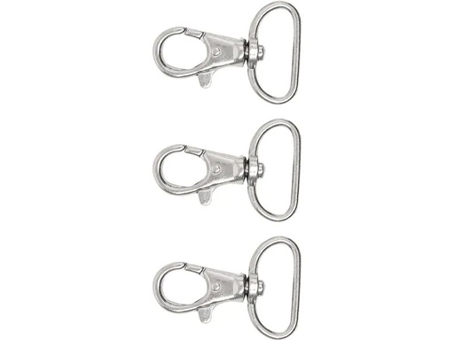 [90266086 1462771] lalana Anhänger mit Karabiner 42 x 30 mm, 3 Stück