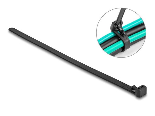 [90266088 1466329] Delock Kabelbinder hitzebeständig 200 mm x 7.5 mm, 100 Stück