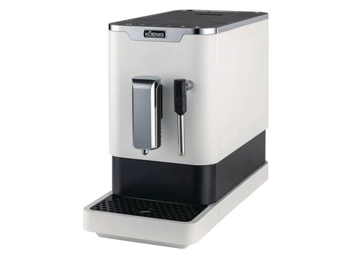 [90045847 823536] Koenig Kaffeevollautomat Finessa Milk Weiss, Schwarz