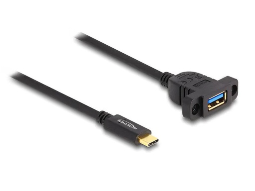 [90266112 1466308] Delock USB 3.0-Einbaukabel USB C - USB A 1 m