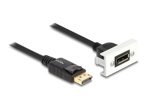 [90266129 1466311] Delock Easy 45 DisplayPort 8K 30 Hz Modul mit Kabelpeitsche