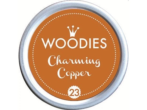 [90266190 1466147] Woodies Stempelkissen 35 mm Charming Copper, 1 Stück
