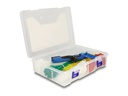 Delock Kabelbinder Sortimentsbox mit Spannwerkzeug 350-teilig