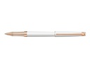 Caran d'Ache Rollerball Léman Weiss Roségold Fein (F)
