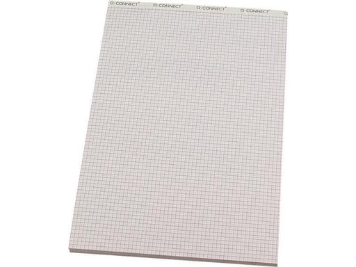 [90266470 1476933] CONNECT Notizblock A4 4 mm, kariert, 100 Blatt