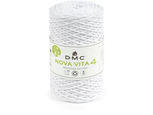 [90266528 1471304] DMC Wolle Nova Vita 2.5 mm, 250 g, Weiss
