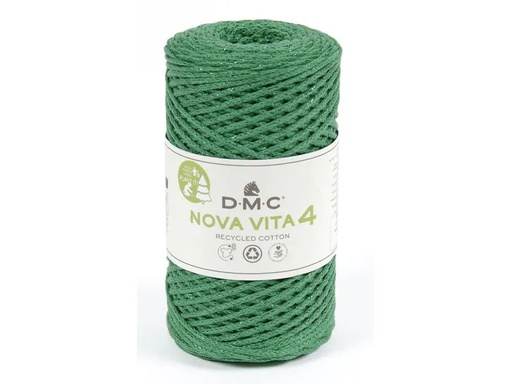 [90266641 1471298] DMC Wolle Nova Vita 2.5 mm, 250 g, Metallic Grün