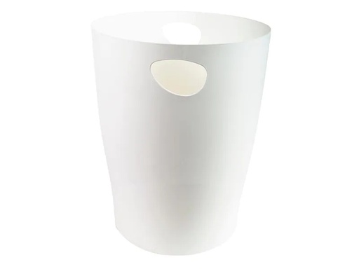 [90266650 1450578] Exacompta Papierkorb Ecobin 15 l, Weiss