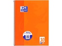 Oxford Schulheft Collegeblock A4+, blanko, Orange
