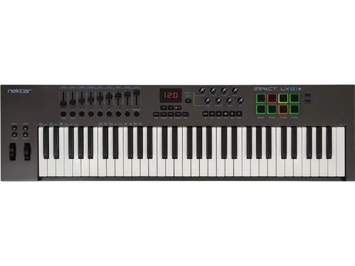 [90266709 1466744] Nektar Keyboard Controller Impact LX61+