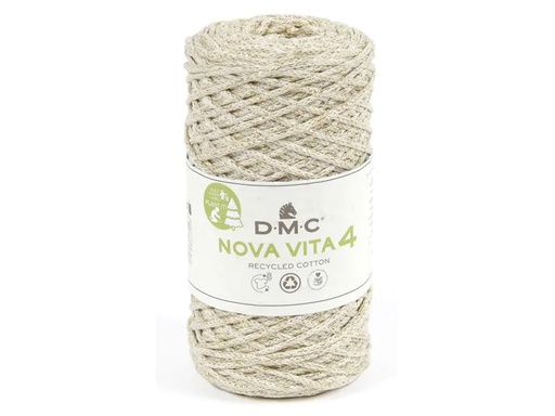 [90266788 1471299] DMC Wolle Nova Vita 2.5 mm, 250 g, Metallic Beige