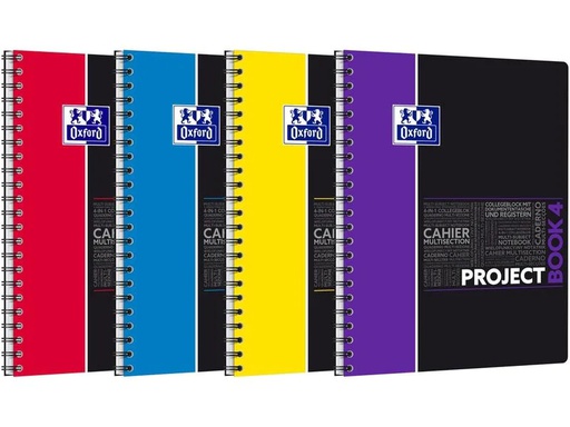 [90266789 1470769] Oxford Notizheft A4+, kariert, Assortiert